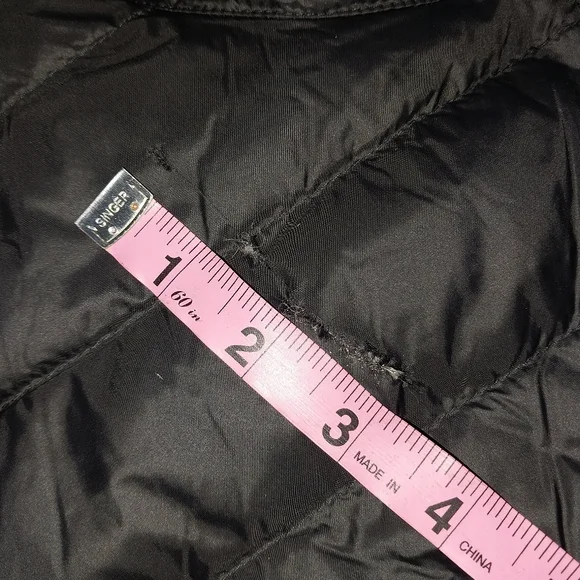 RALPH LAUREN BLACK VEST RIPPED - Picture 9 of 10